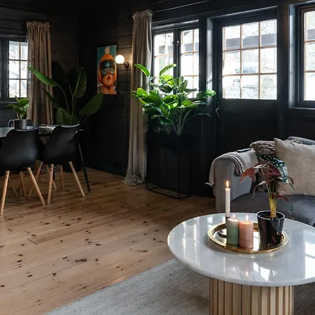 Nyaraló Moderne Hytte, Jacuzzi, Wifi, 6 Soveplasser, Bilvei Helt Frem *