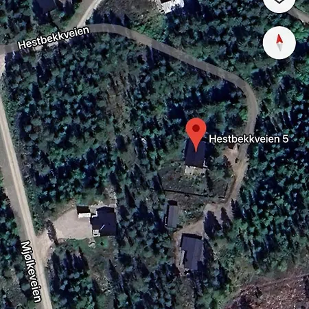 Nyaraló Moderne Hytte, Jacuzzi, Wifi, 6 Soveplasser, Bilvei Helt Frem